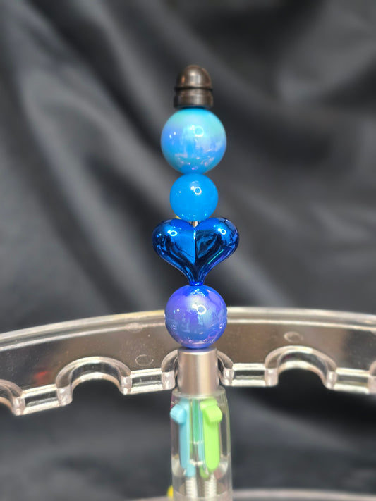 Multi-ink bubblegum beaded pens