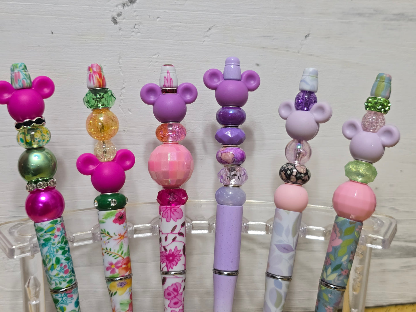 Beaded pens