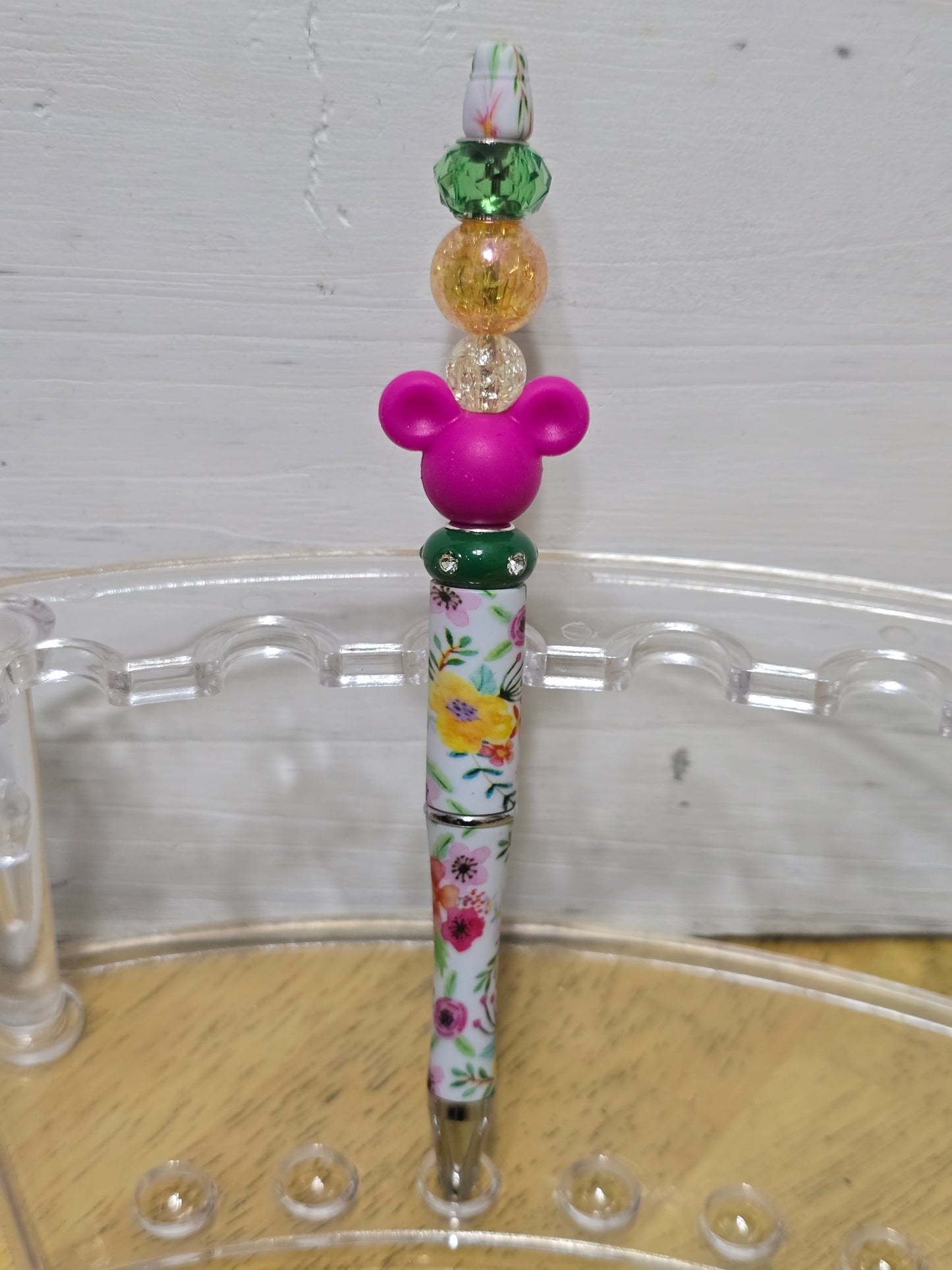 Beaded pens