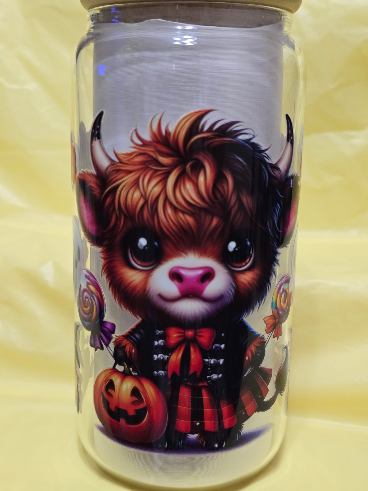 Halloween 16 oz. Glass cups