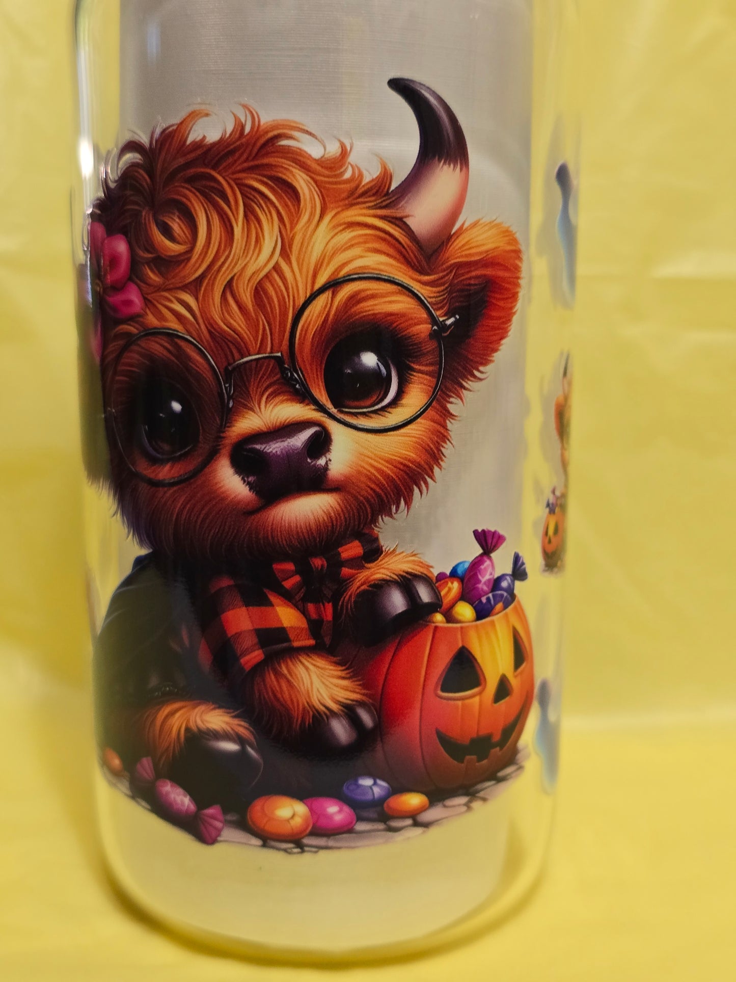 Halloween 16 oz. Glass cups