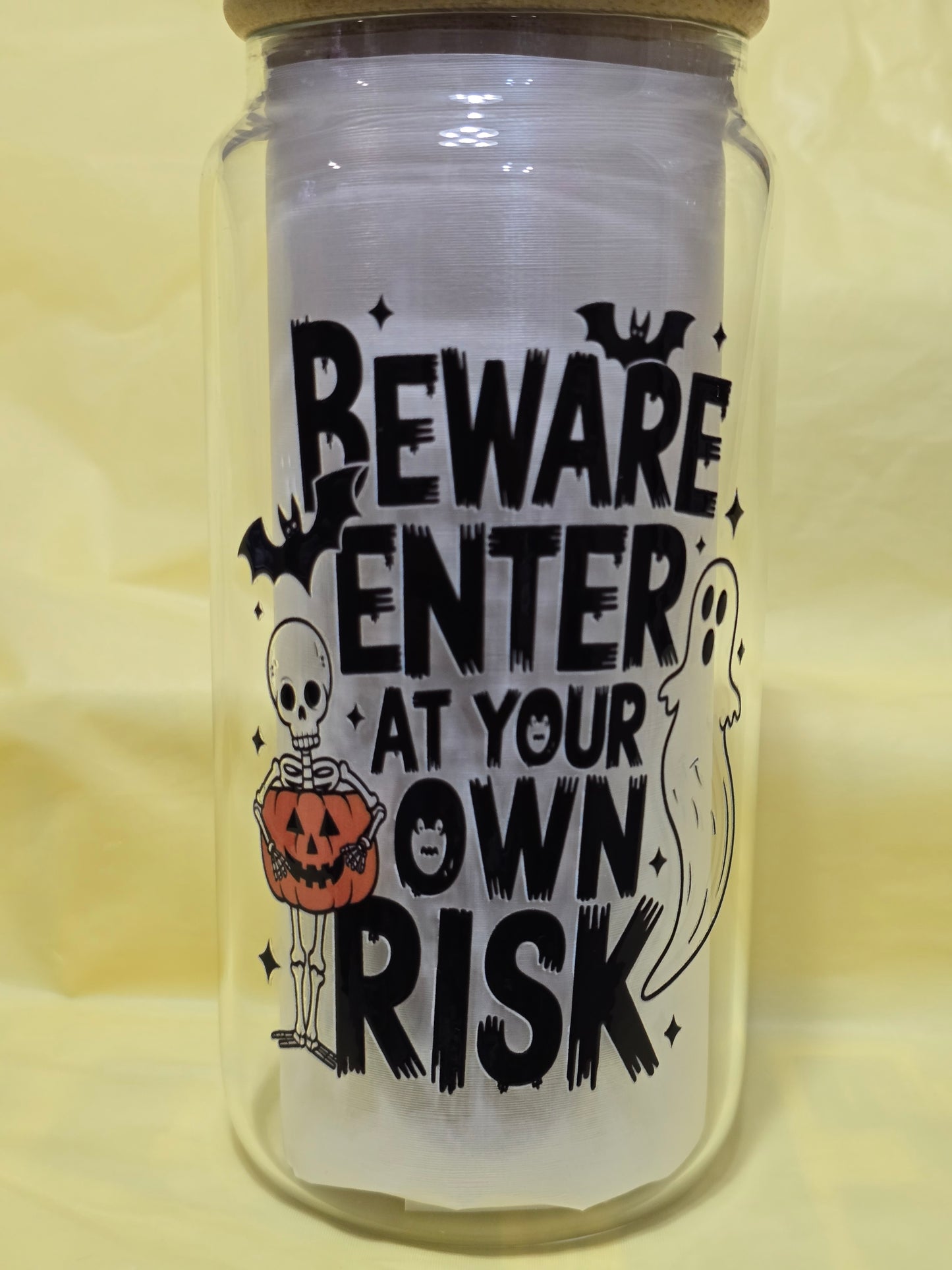 Halloween 16 oz. Glass cups