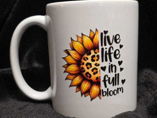 Sunflower coffee cups