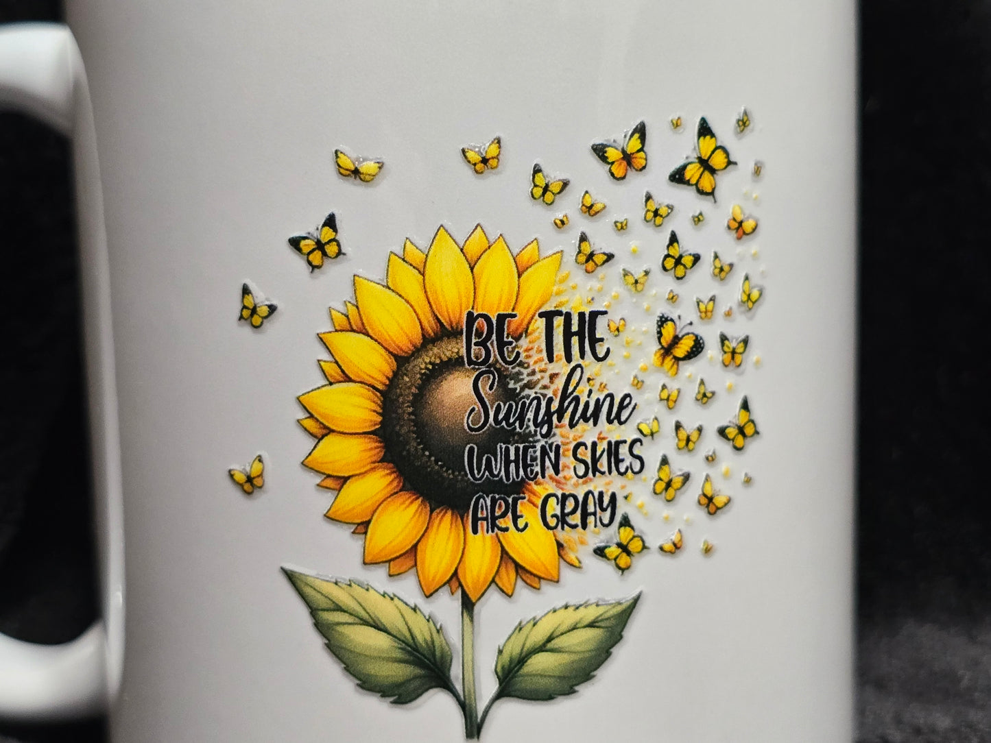 Sunflower coffee cups