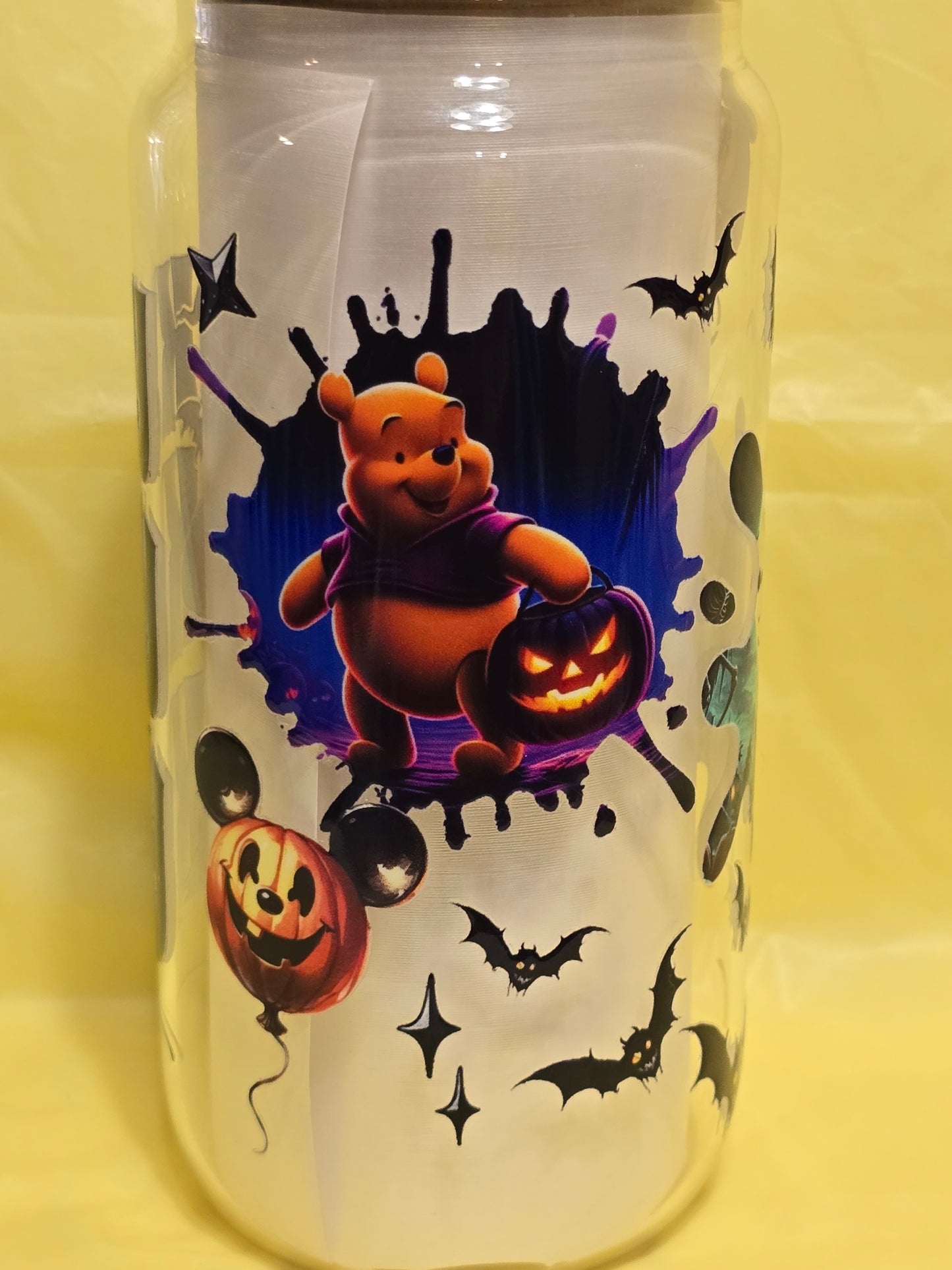 Halloween 16 oz. Glass cups