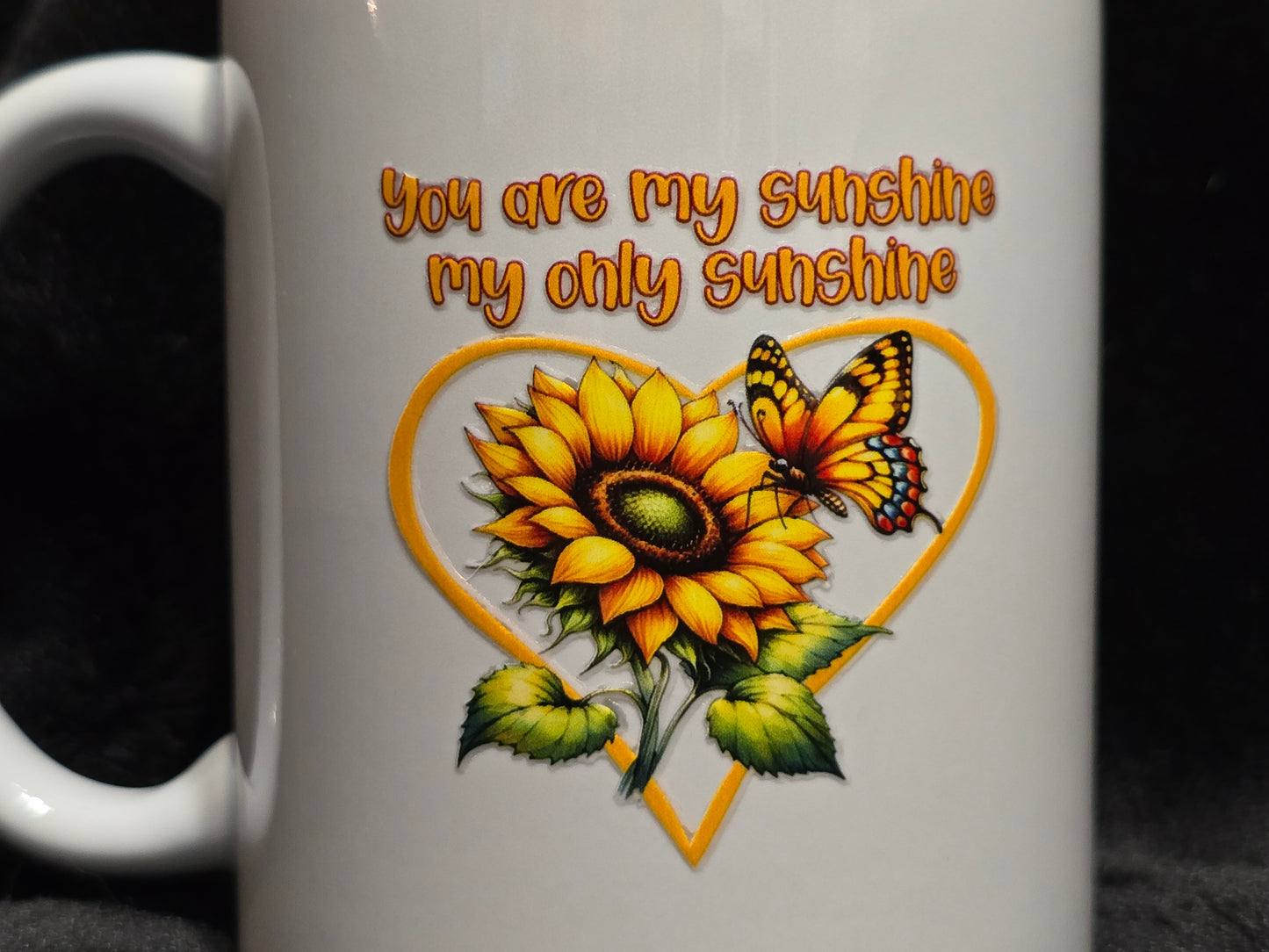 Sunflower coffee cups