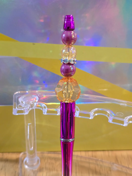 Bubblegum beaded pens