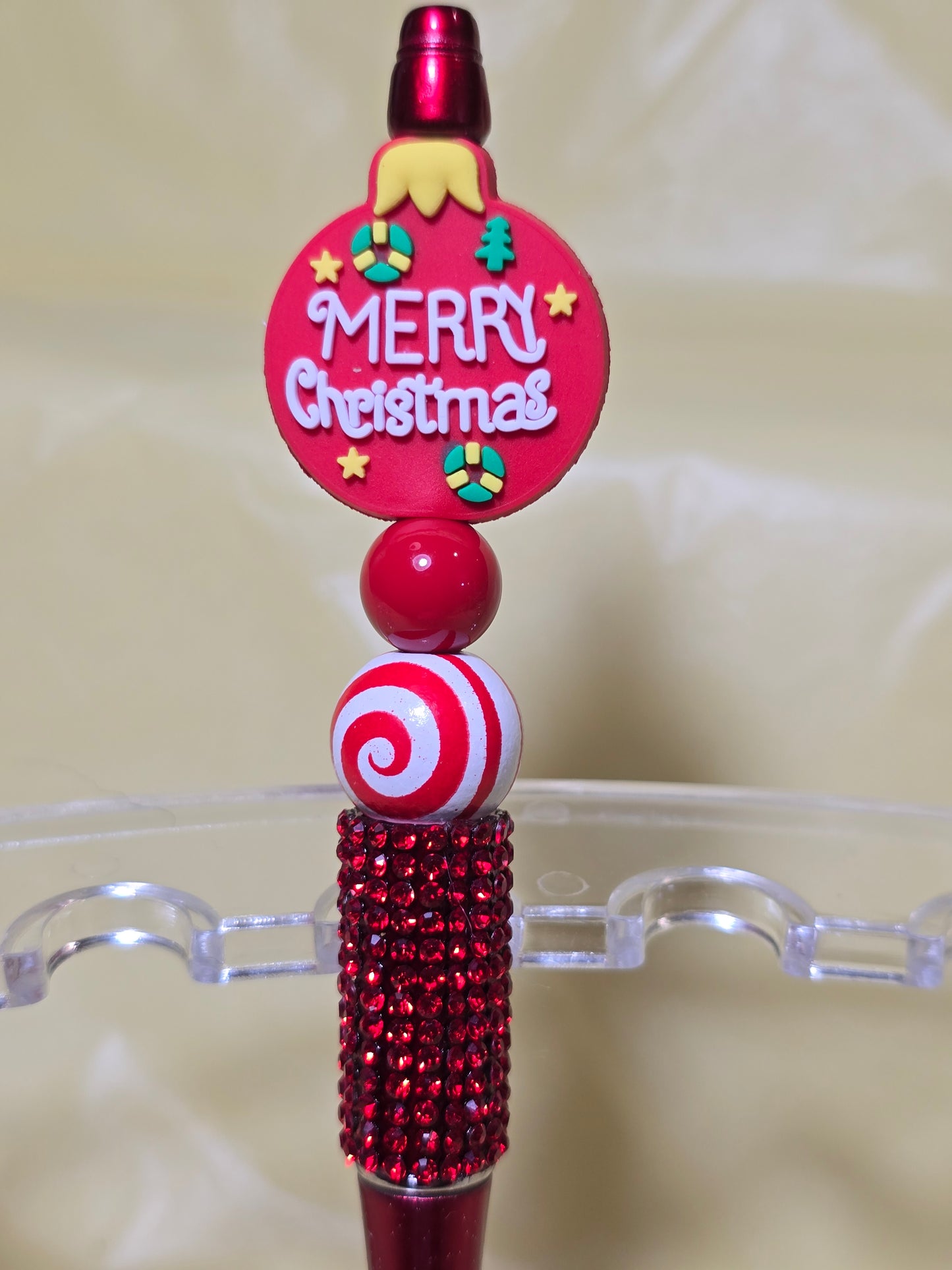 Sparkly Christmas pens
