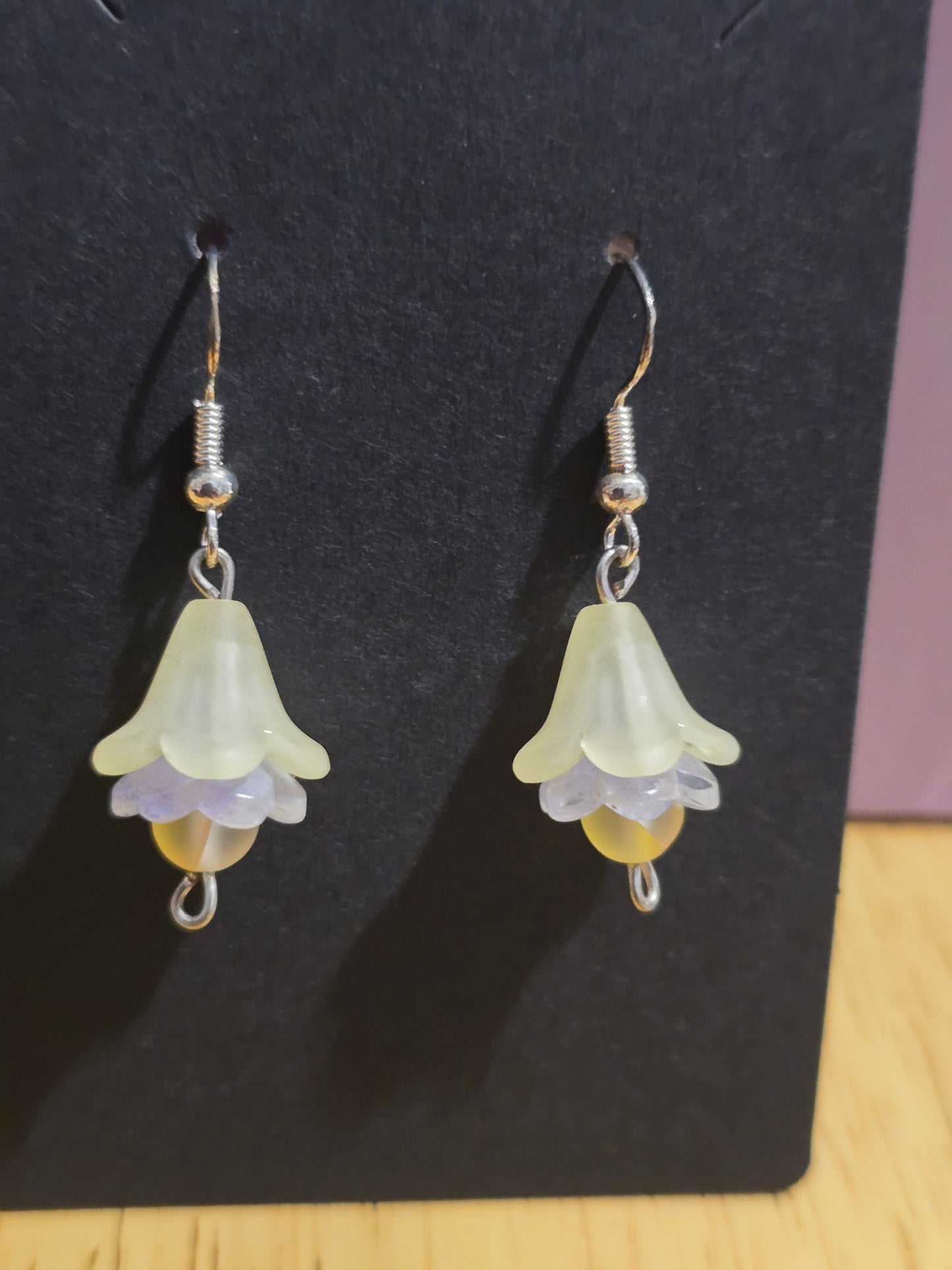 Flower earrings