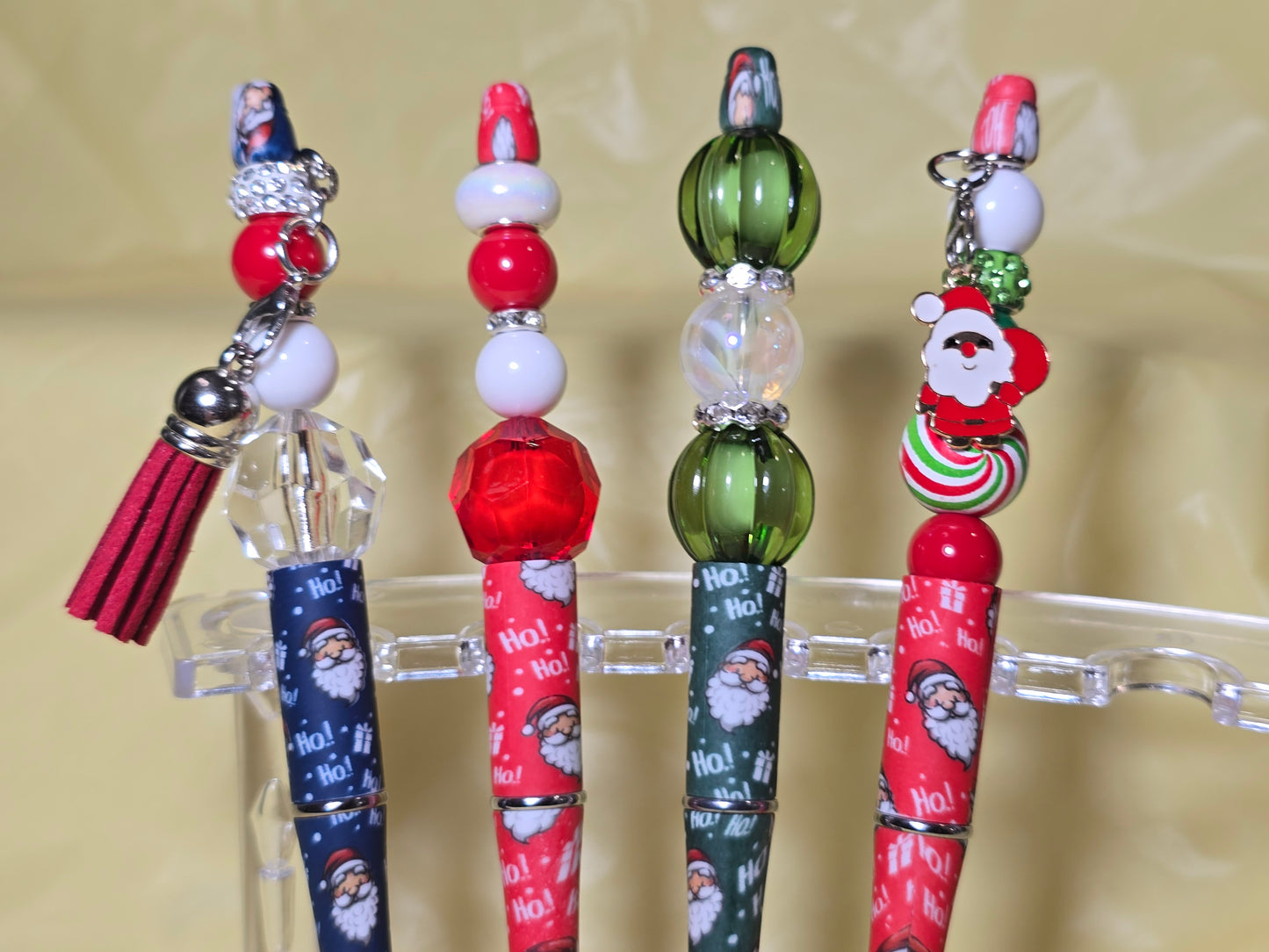 Christmas themed pens