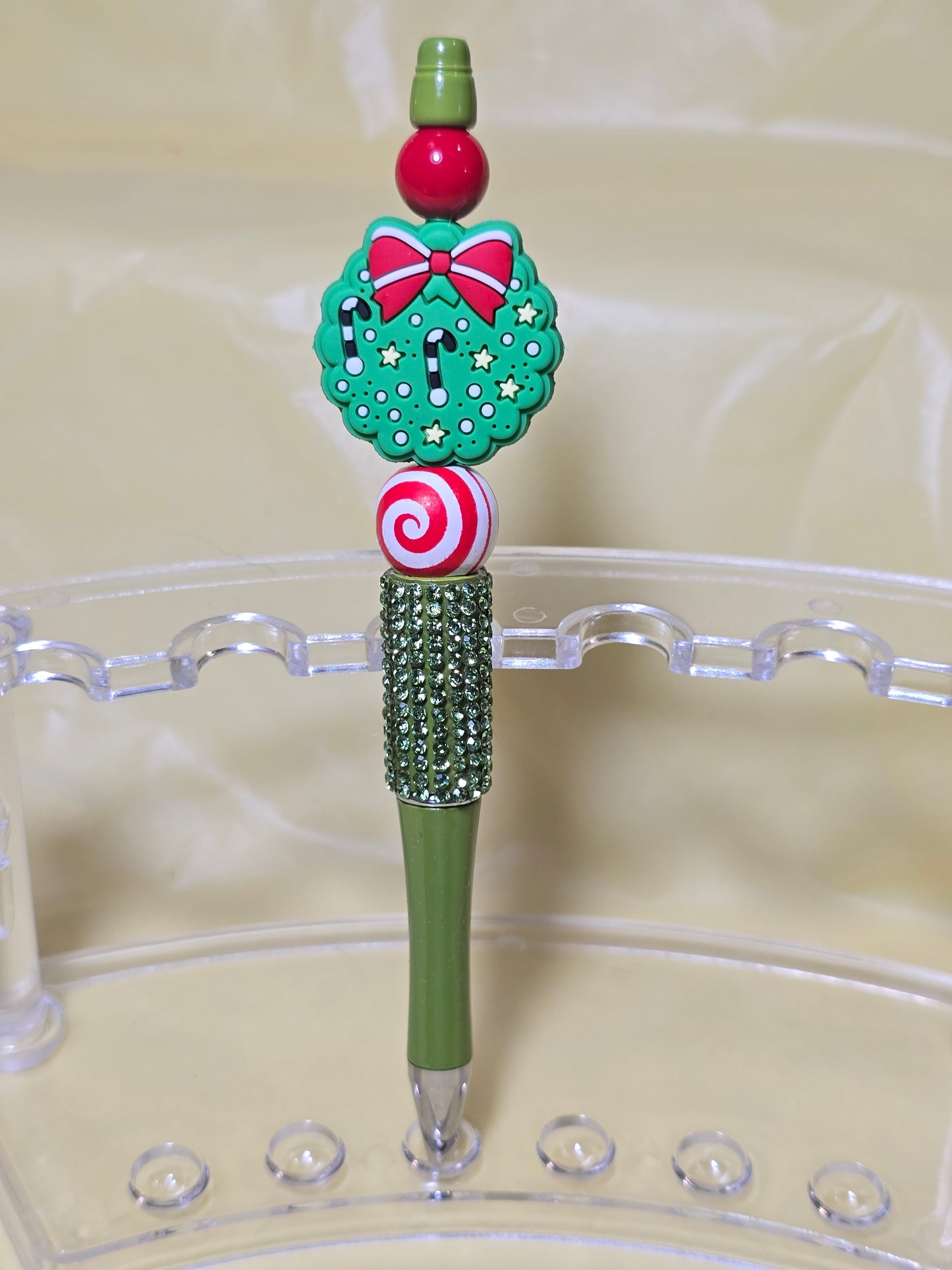 Sparkly Christmas pens