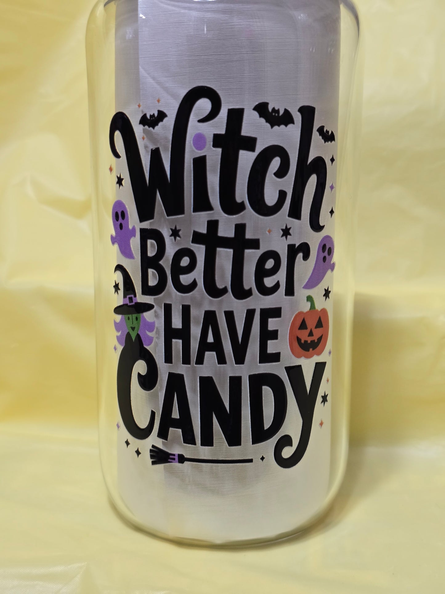 Halloween 16 oz. Glass cups