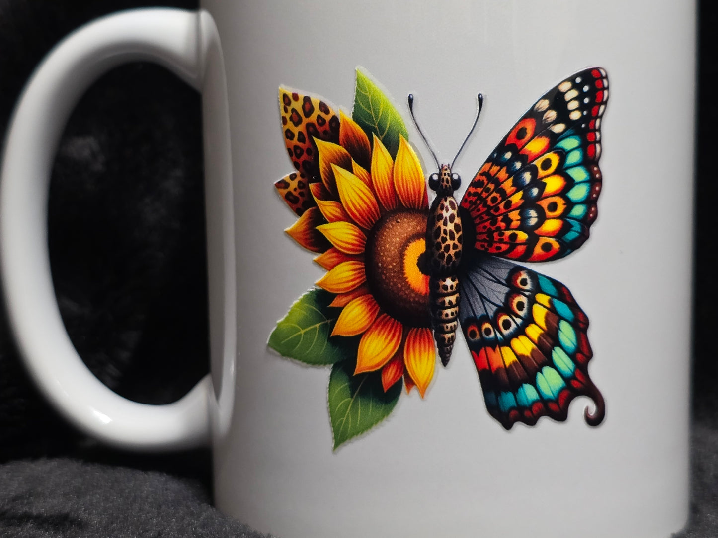 Sunflower coffee cups