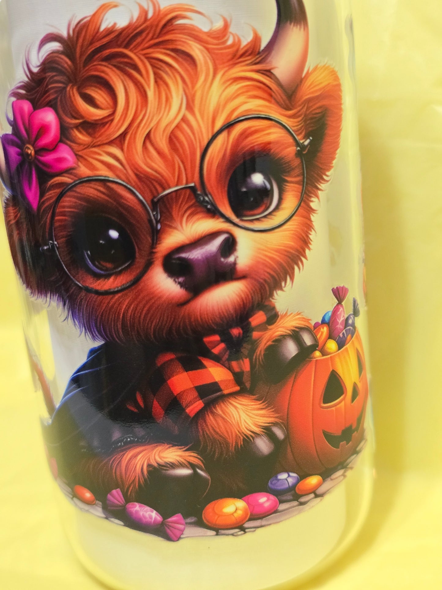 Halloween 16 oz. Glass cups