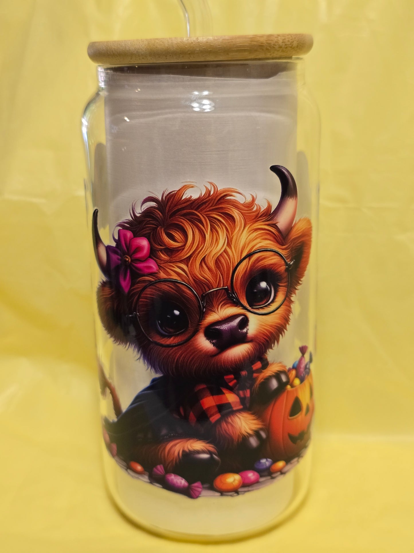 Halloween 16 oz. Glass cups