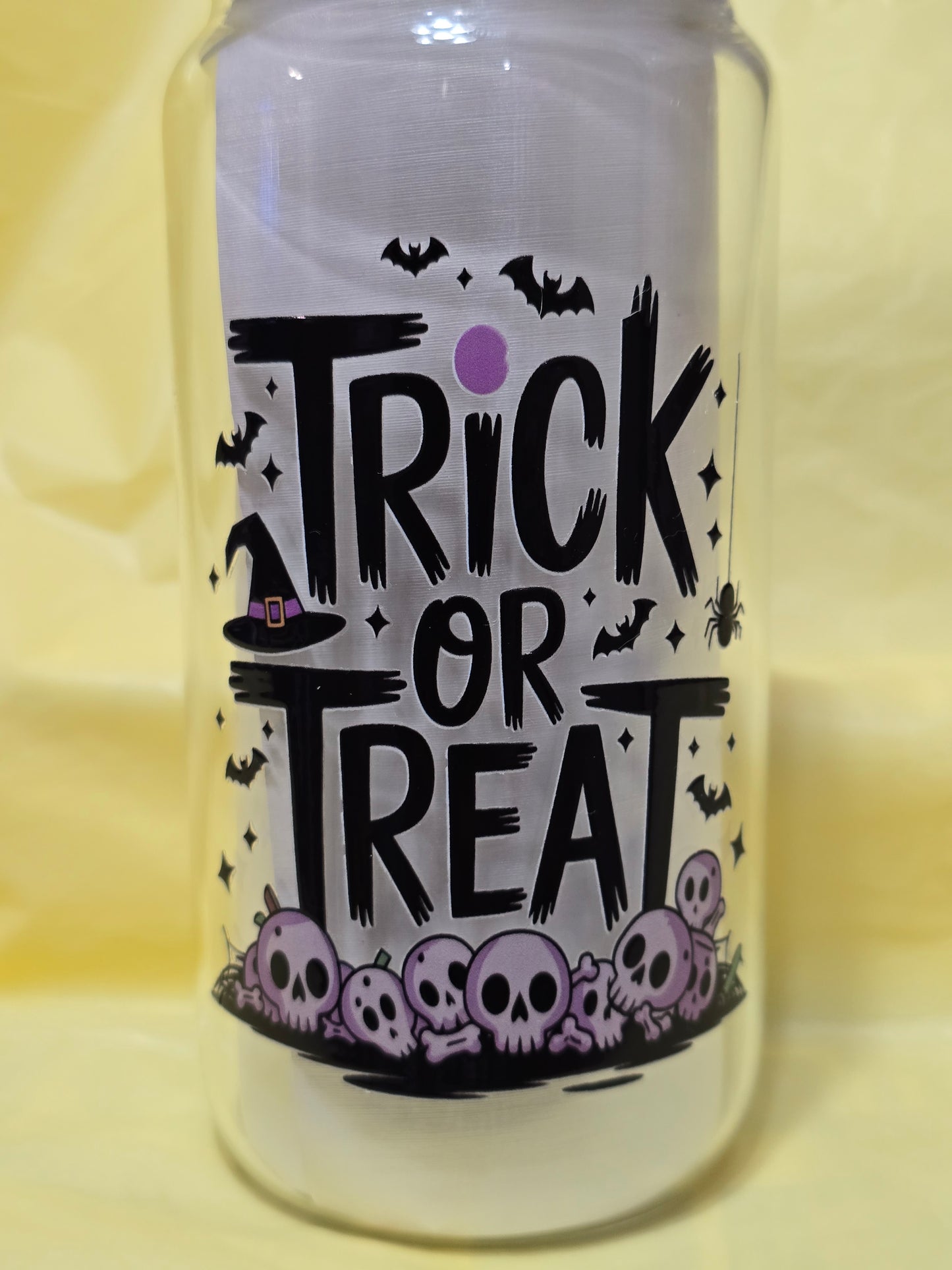 Halloween 16 oz. Glass cups