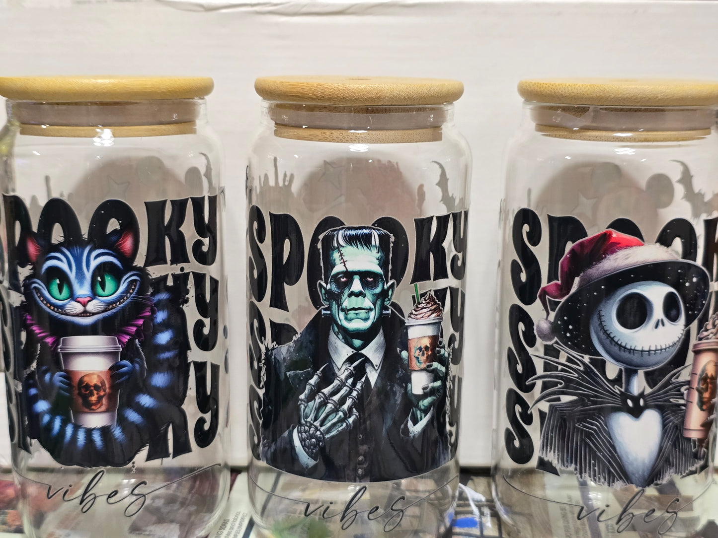 Halloween 16 oz. Glass cups