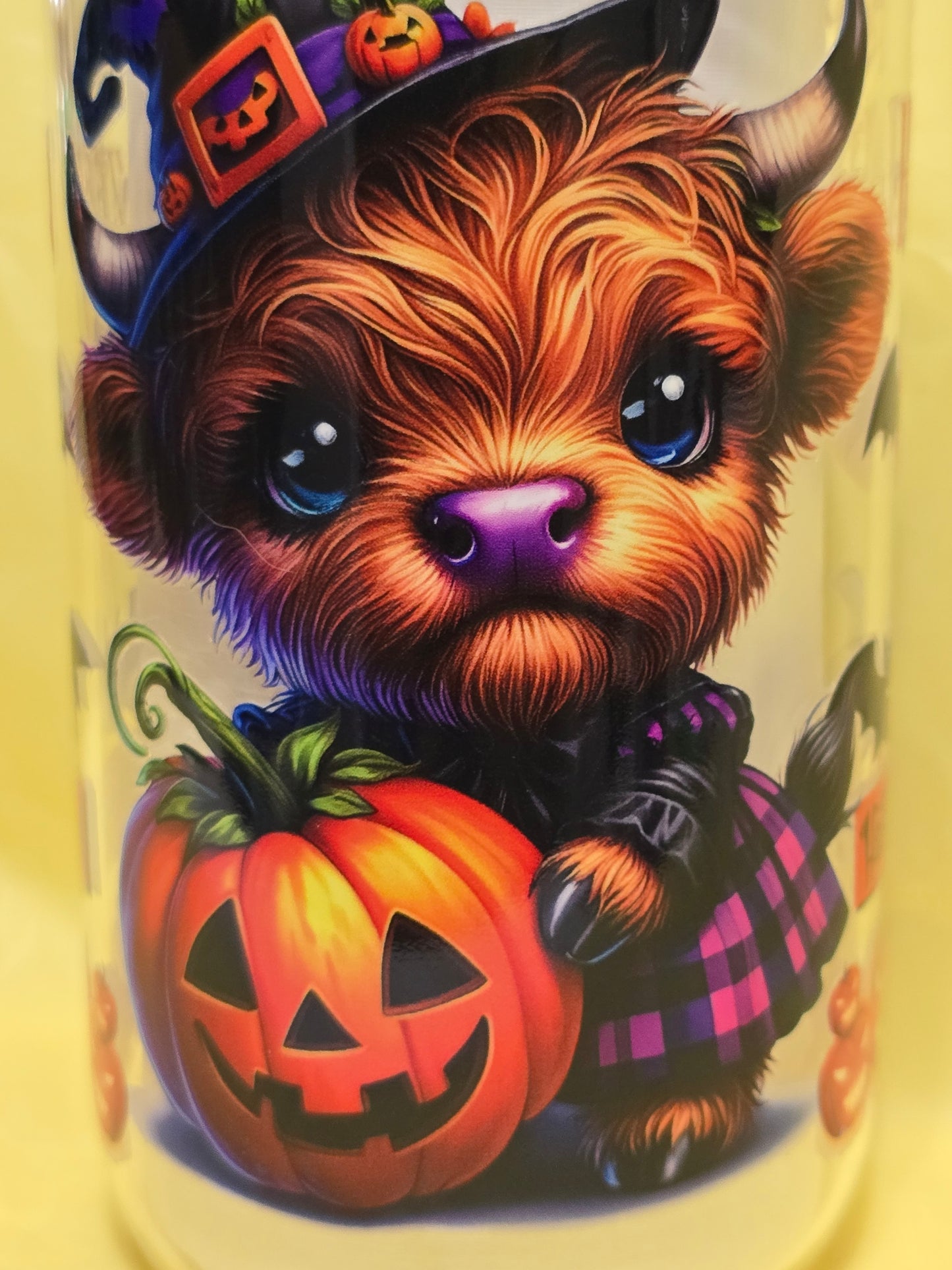 Halloween 16 oz. Glass cups