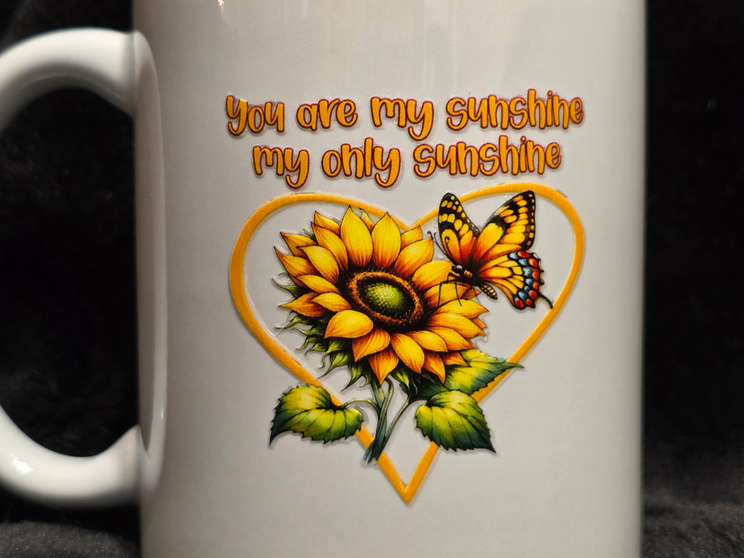 Sunflower coffee cups