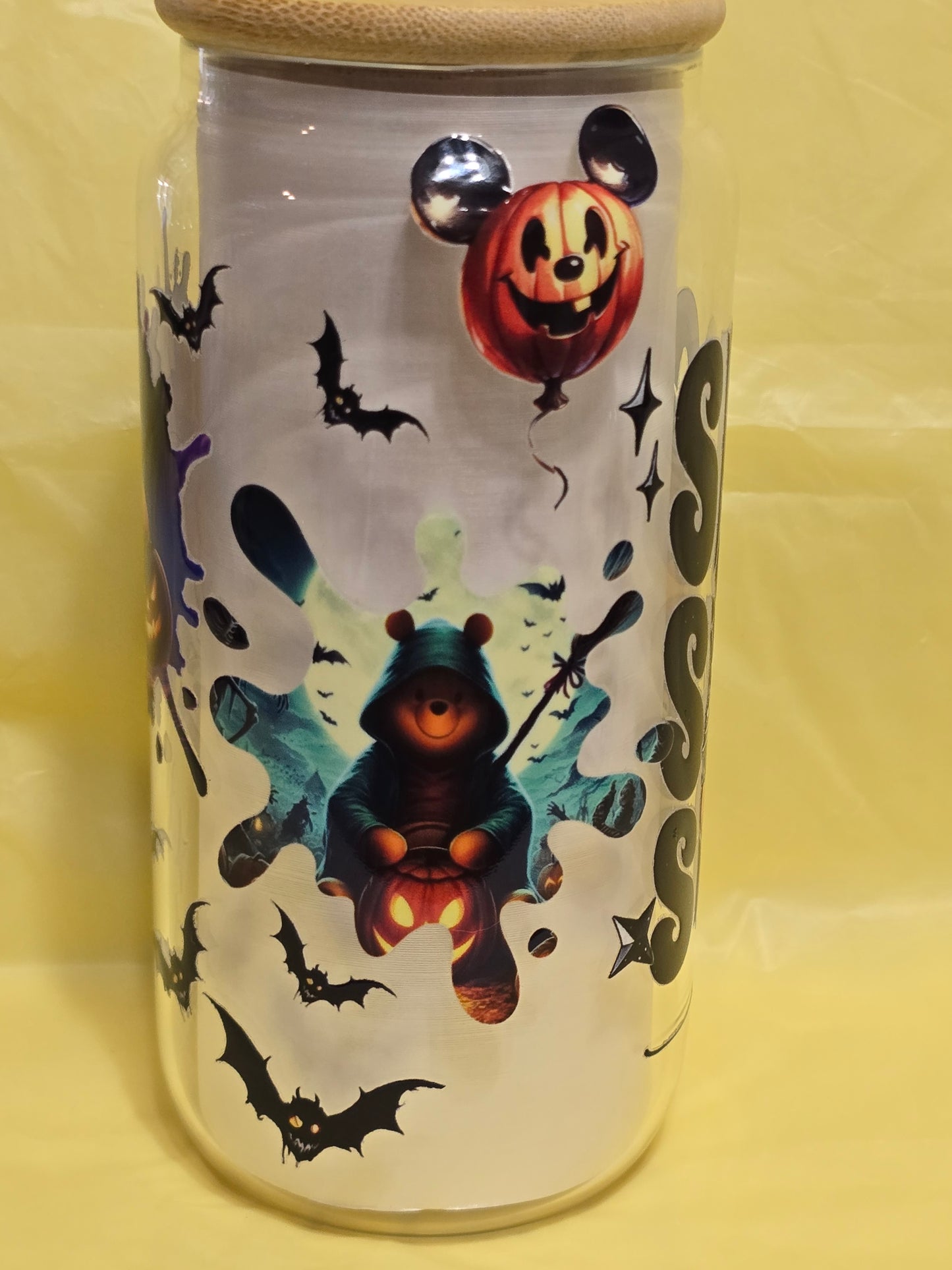 Halloween 16 oz. Glass cups