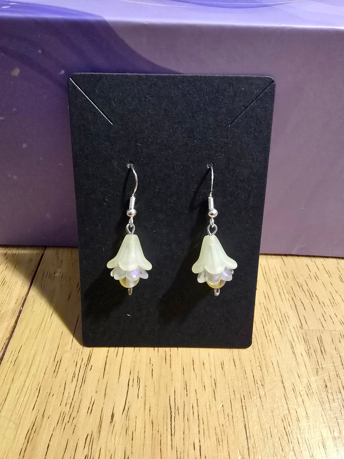 Flower earrings