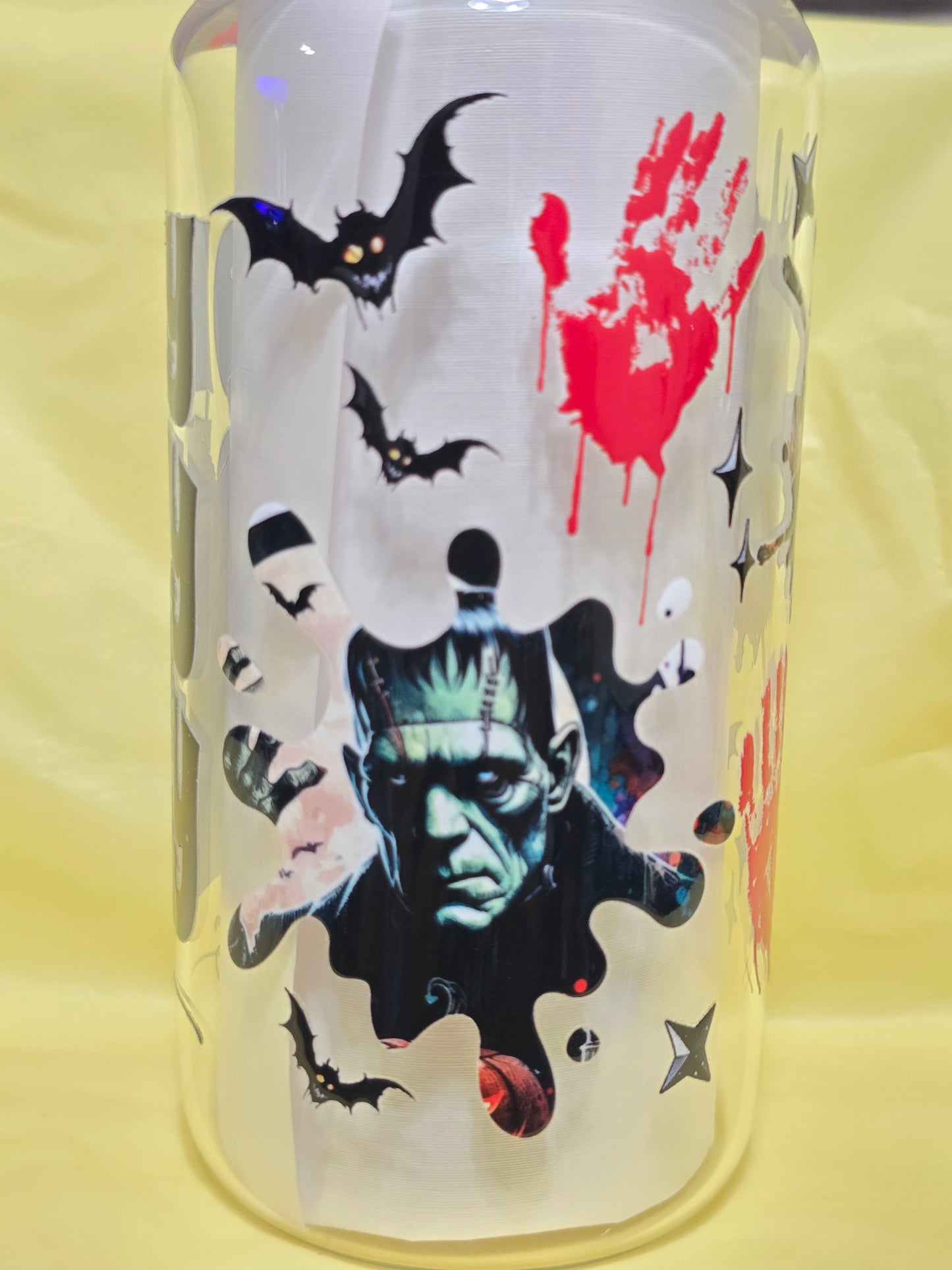 Halloween 16 oz. Glass cups