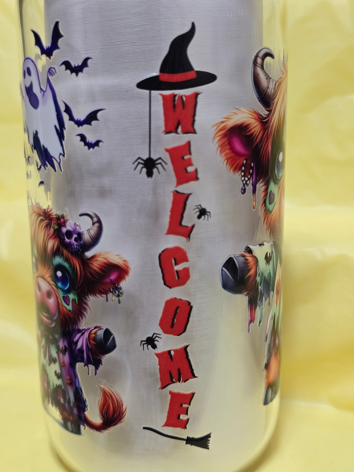 Halloween 16 oz. Glass cups