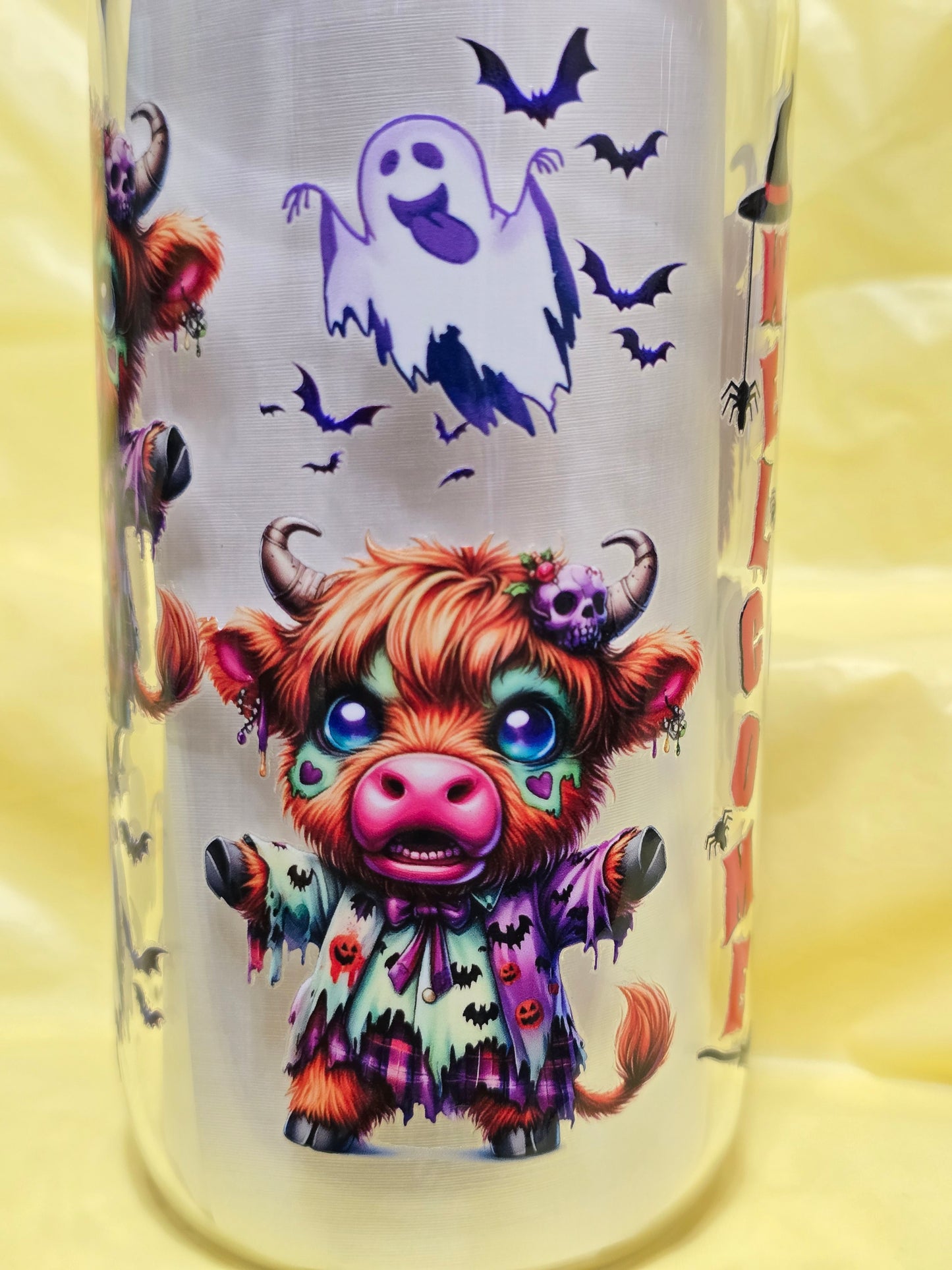 Halloween 16 oz. Glass cups
