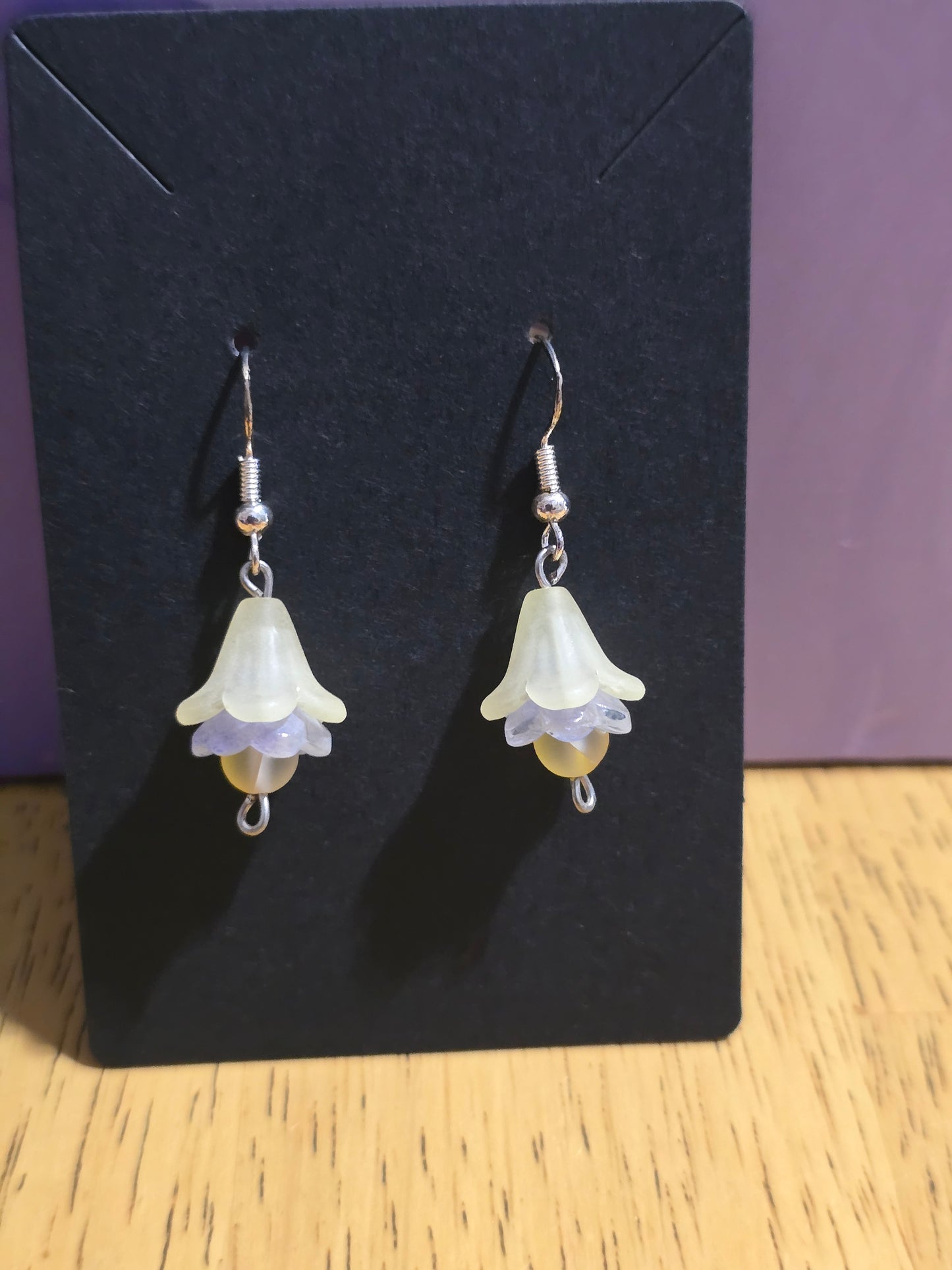 Flower earrings