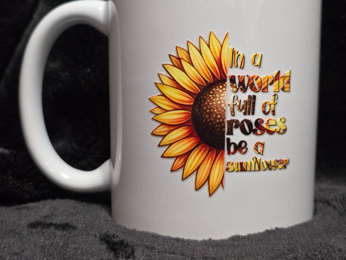 Sunflower coffee cups