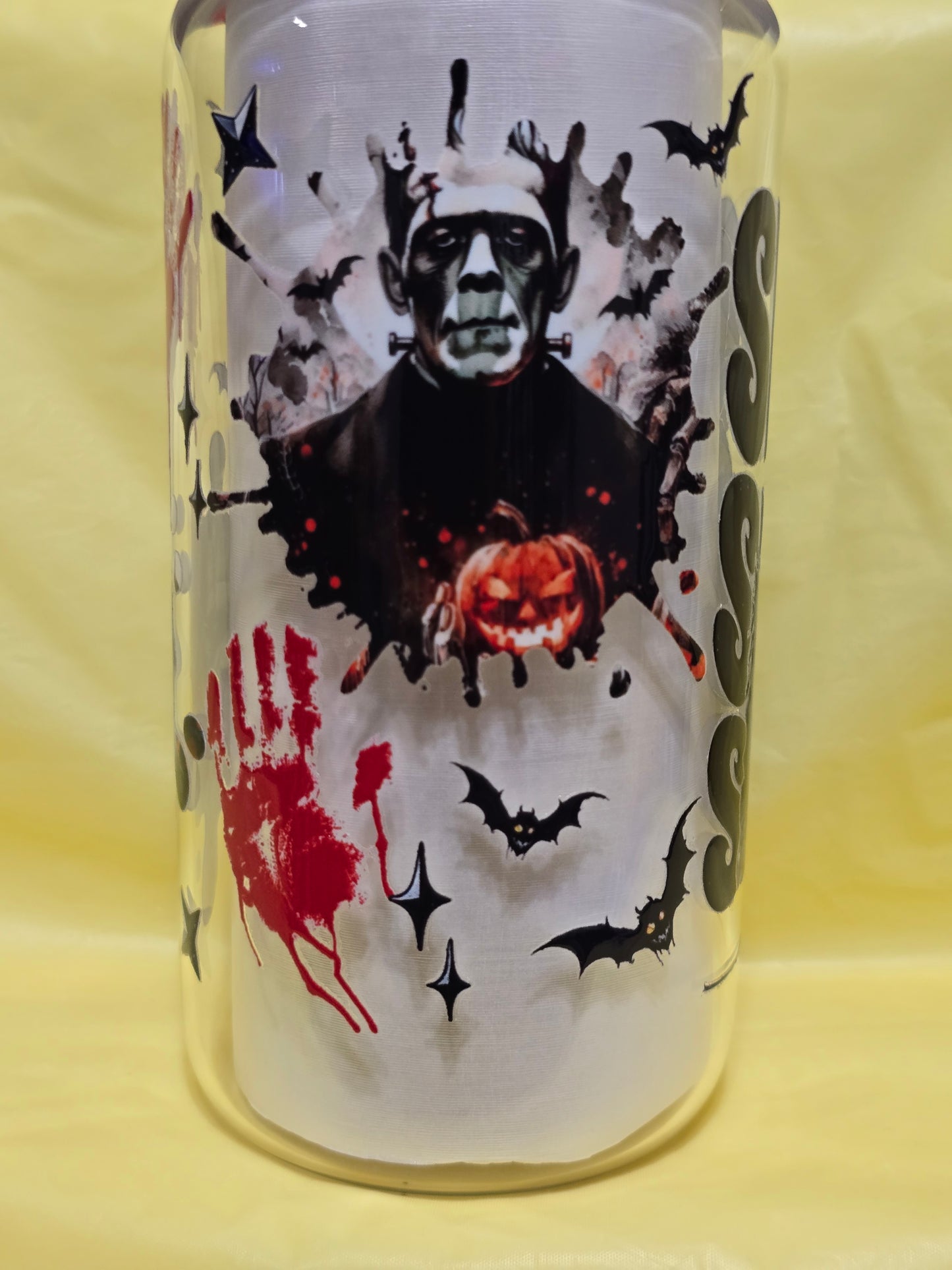 Halloween 16 oz. Glass cups