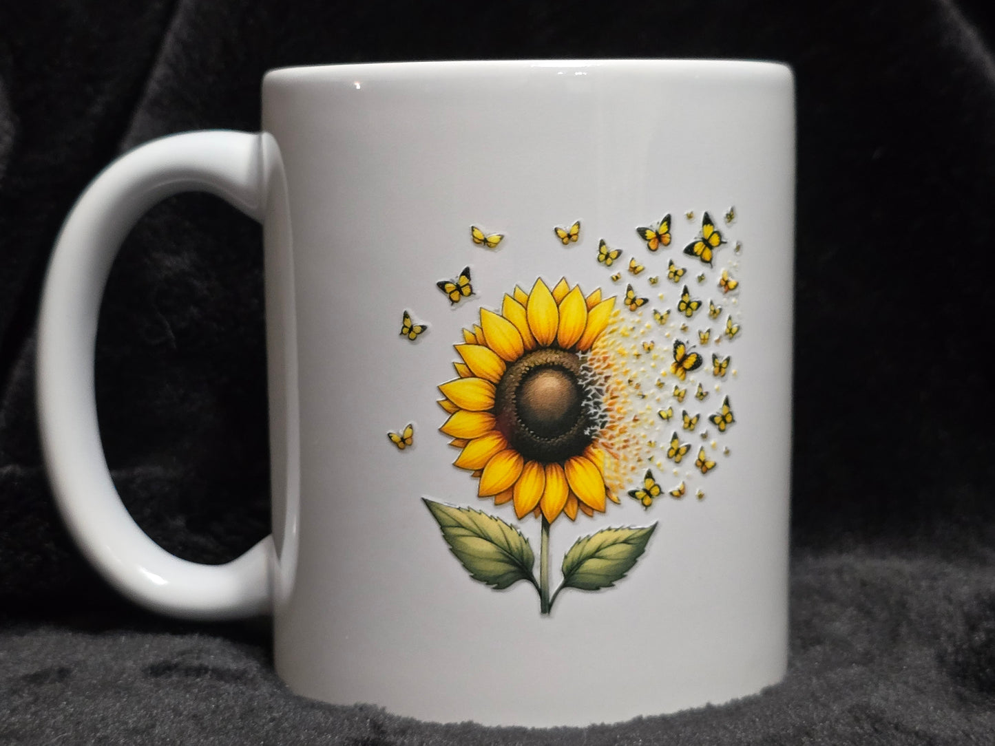 Sunflower coffee cups
