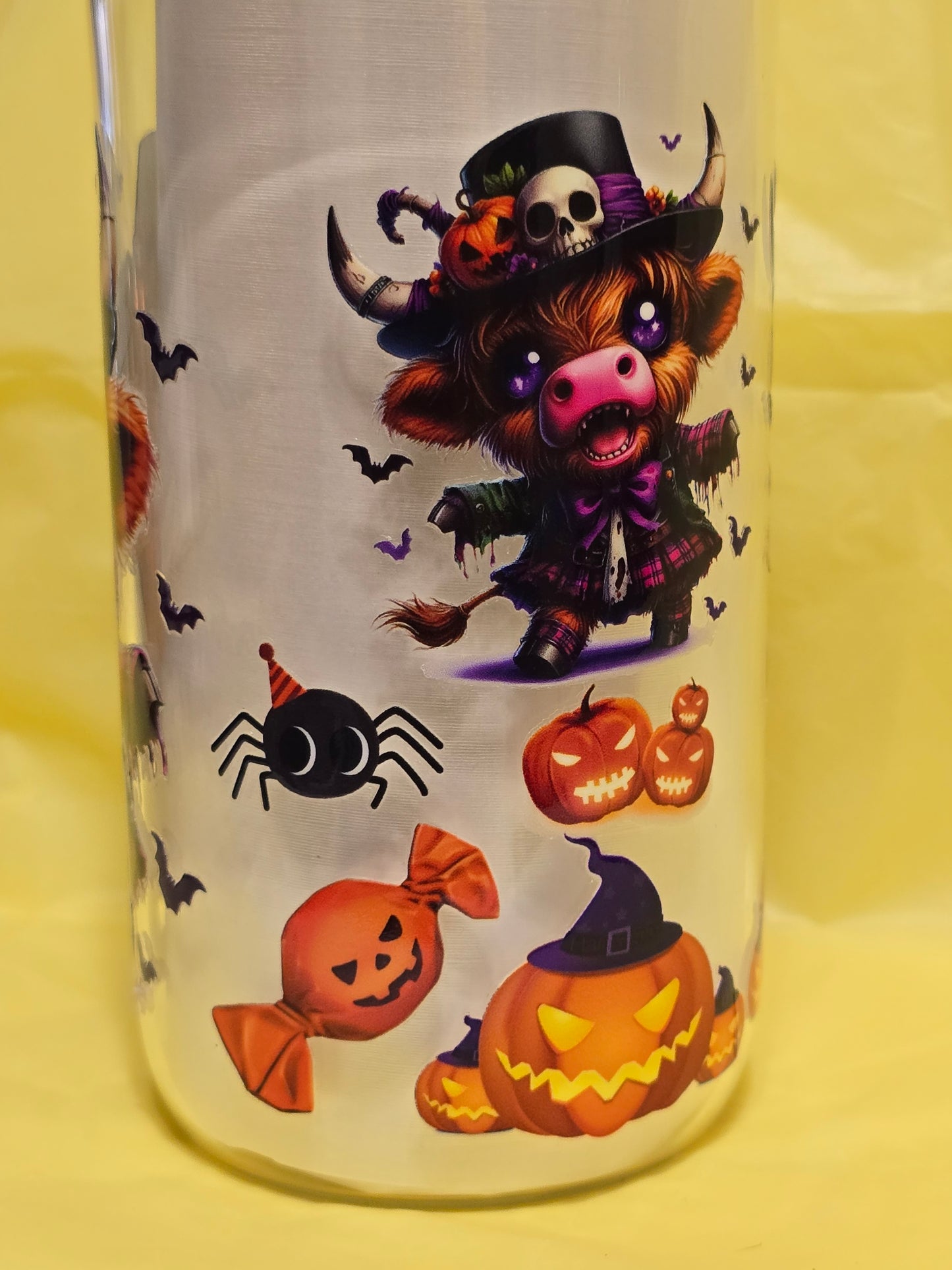Halloween 16 oz. Glass cups