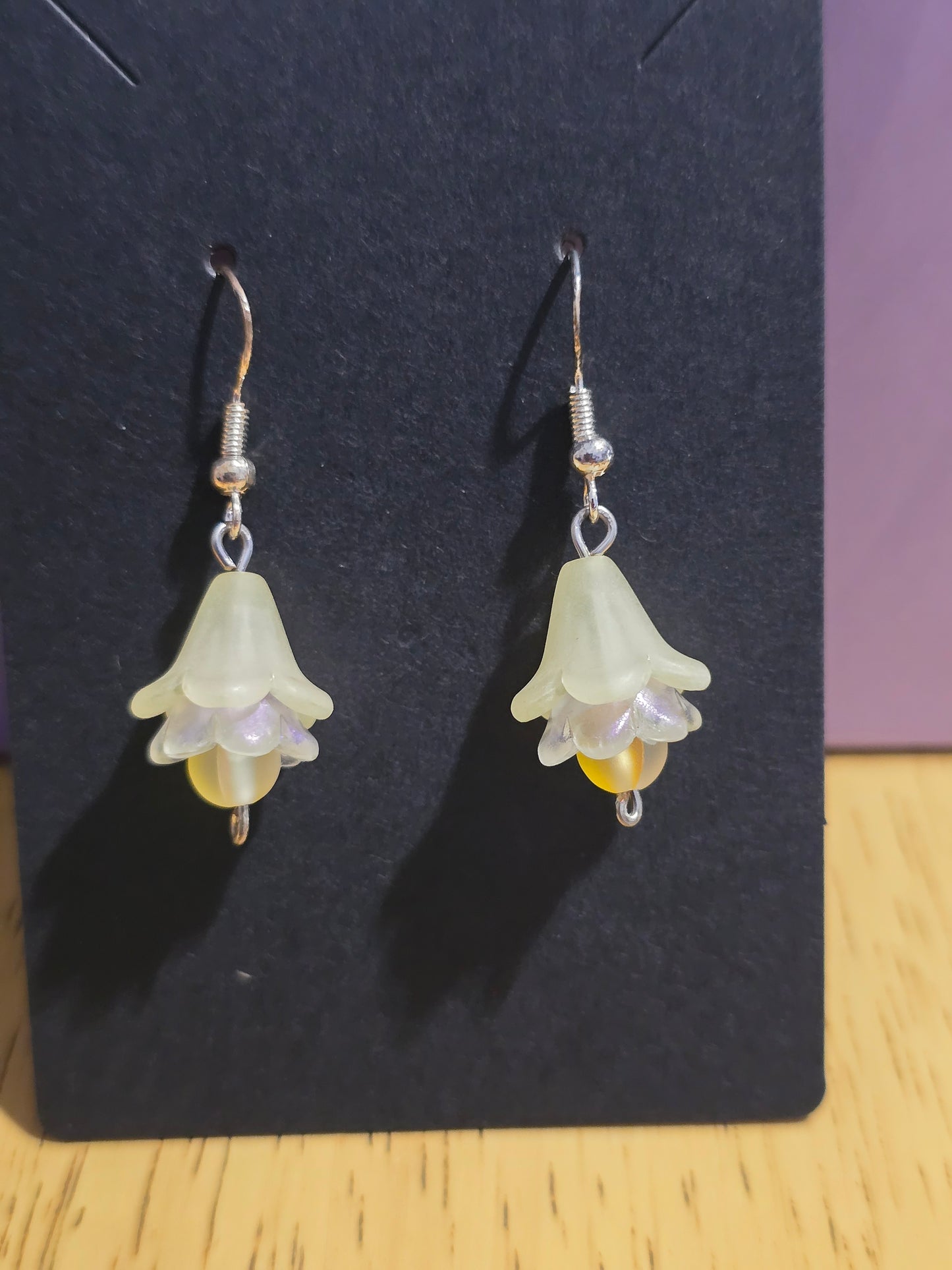 Flower earrings
