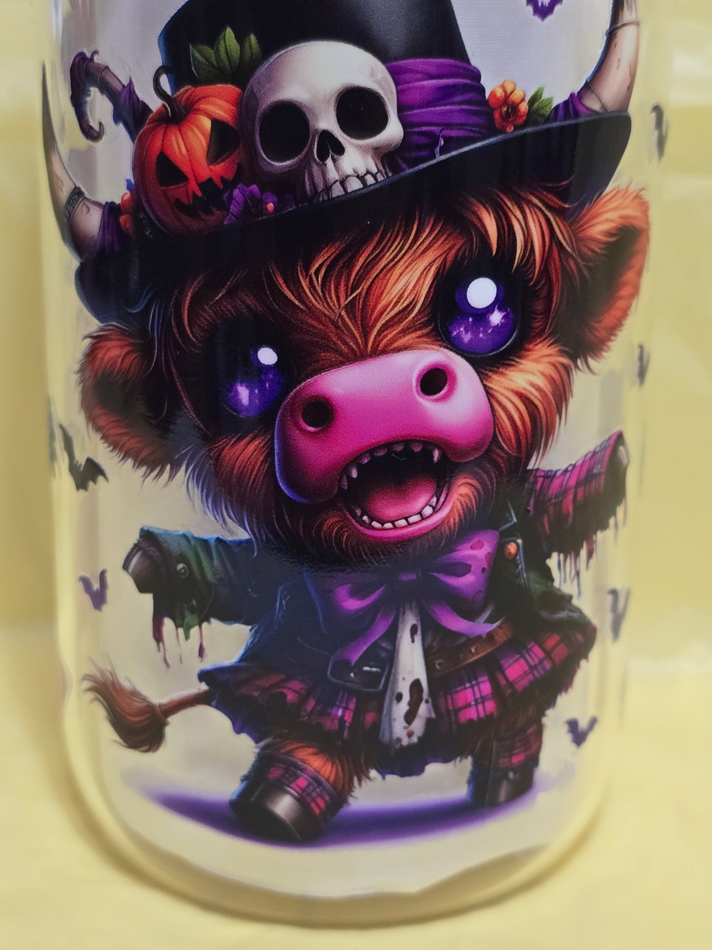 Halloween 16 oz. Glass cups