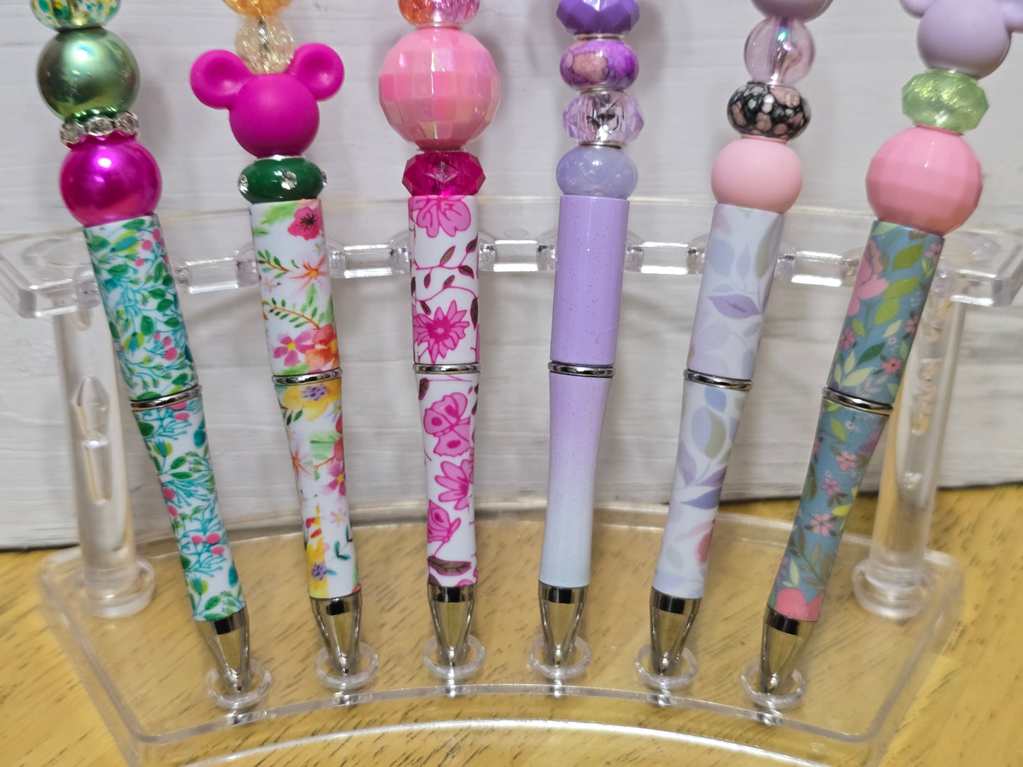 Beaded pens