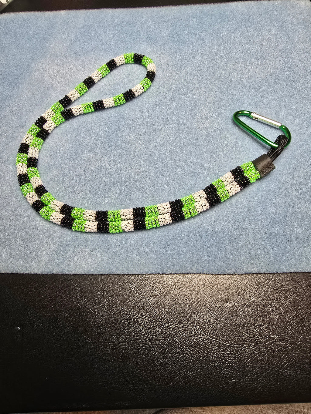 Native American beaded lanyard
