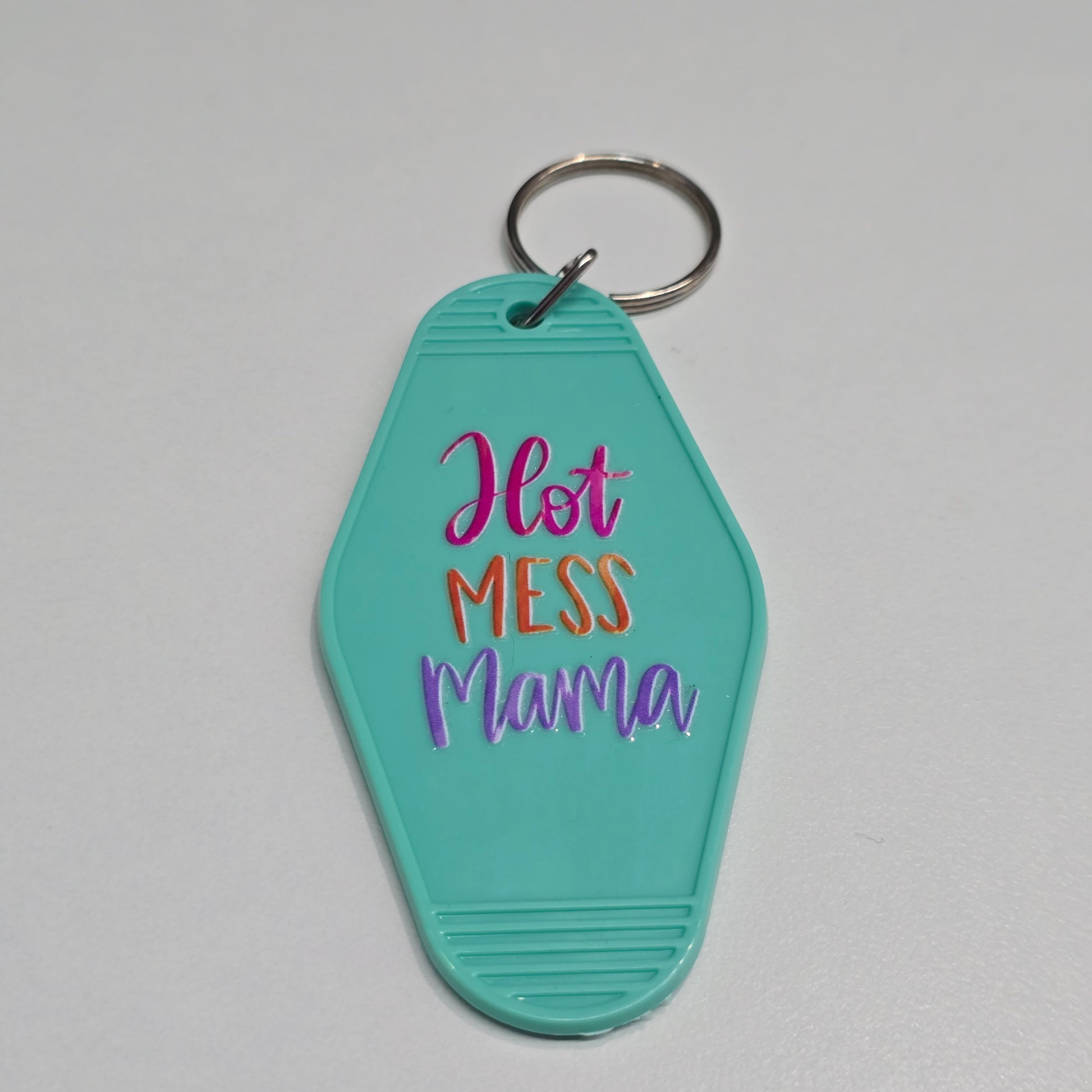 Mother's Day Motel tag keychains