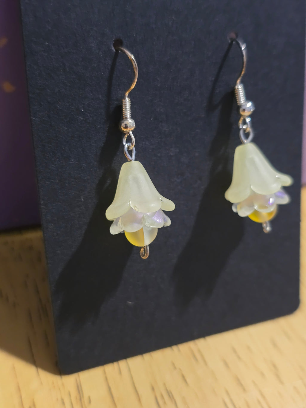 Flower earrings