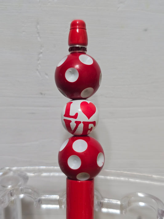 Bubblegum beaded pens