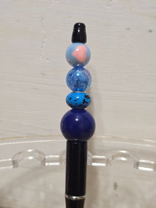 Bubblegum beaded pens