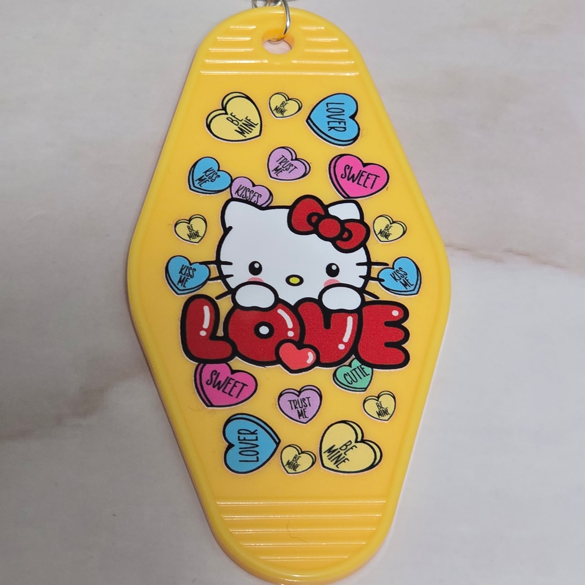 Hello kitty motel keychains