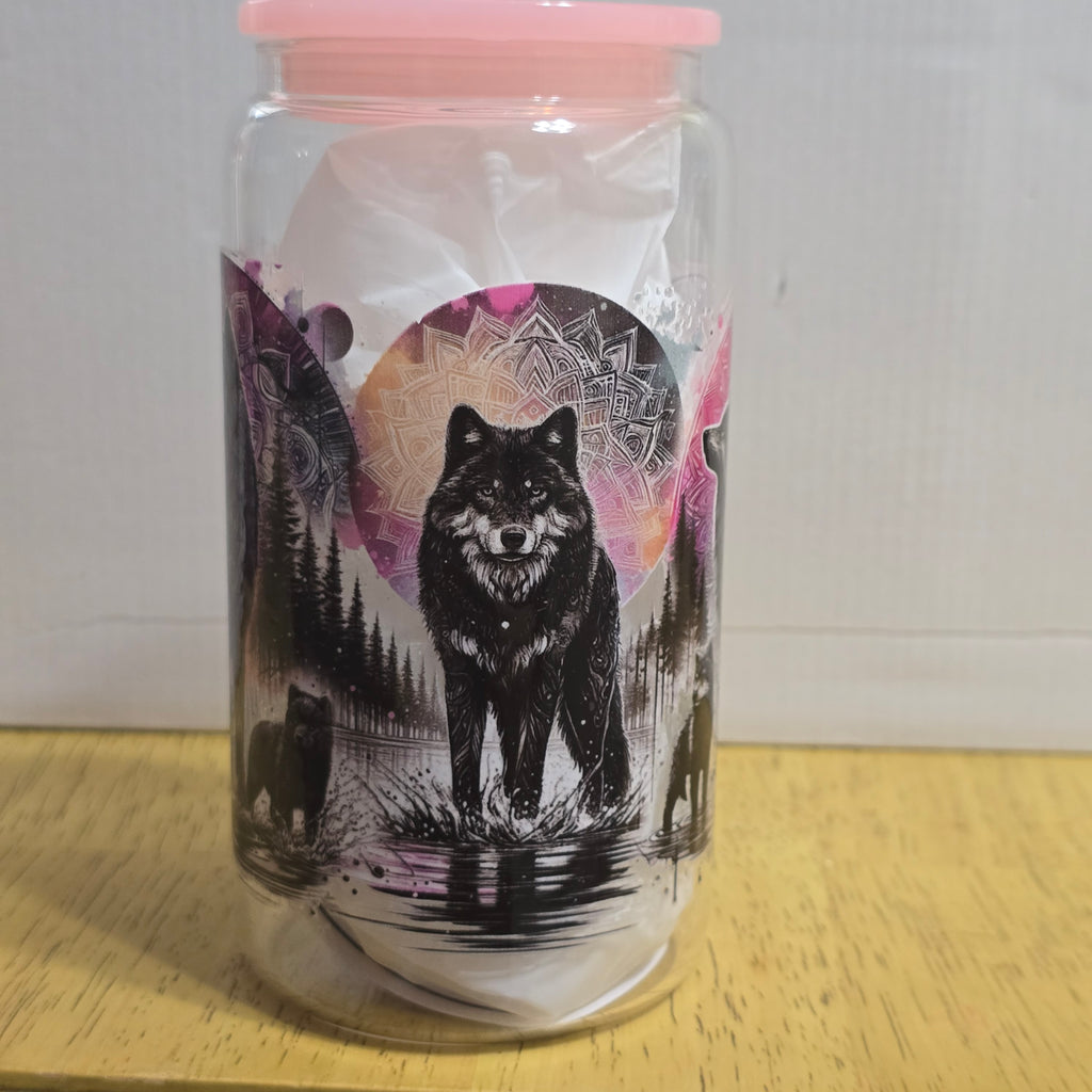 16 oz. Glass cups