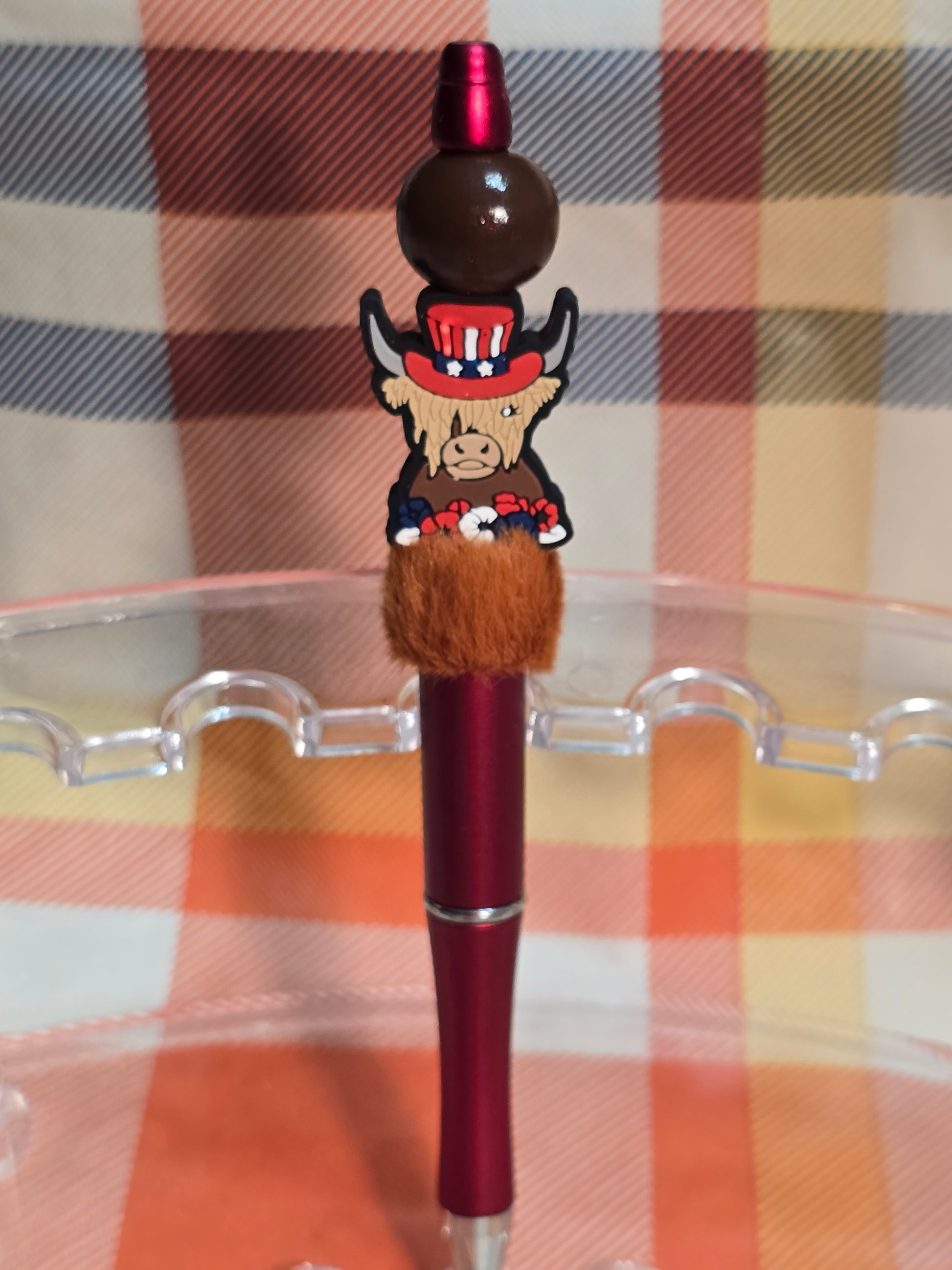 Bubblegum beaded pens