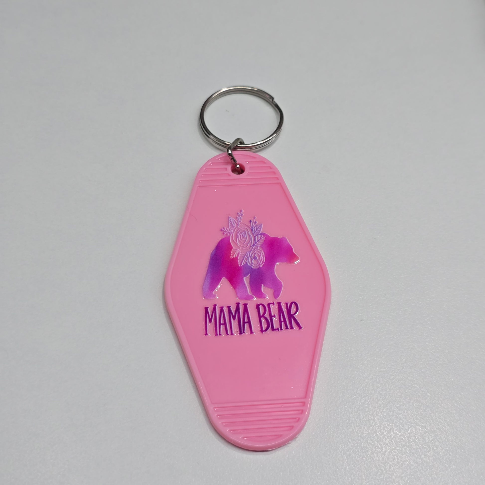 Mother's Day Motel tag keychains