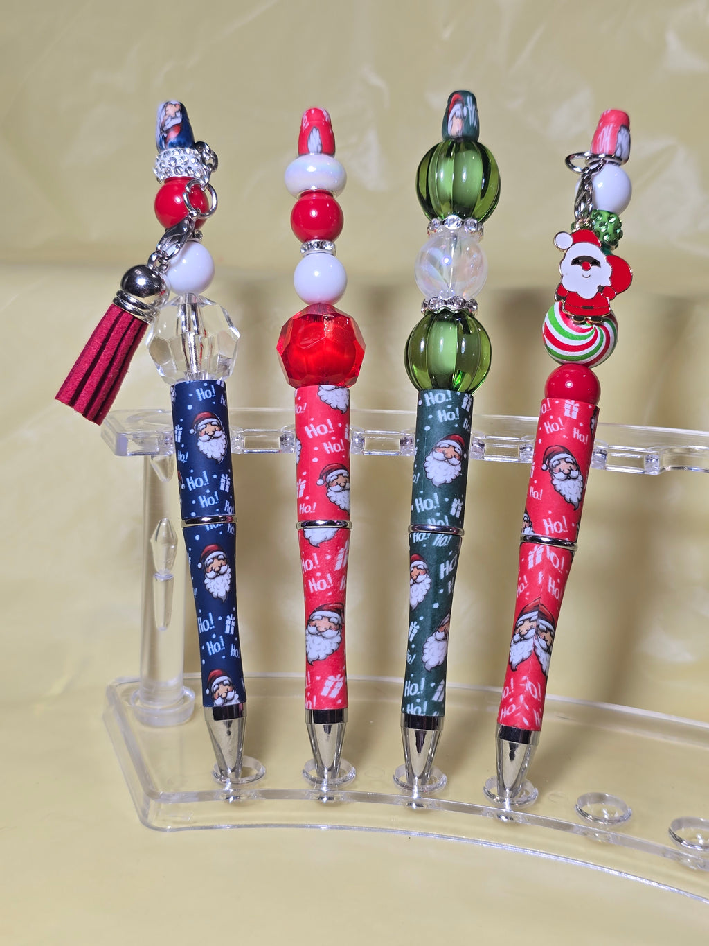Christmas themed pens