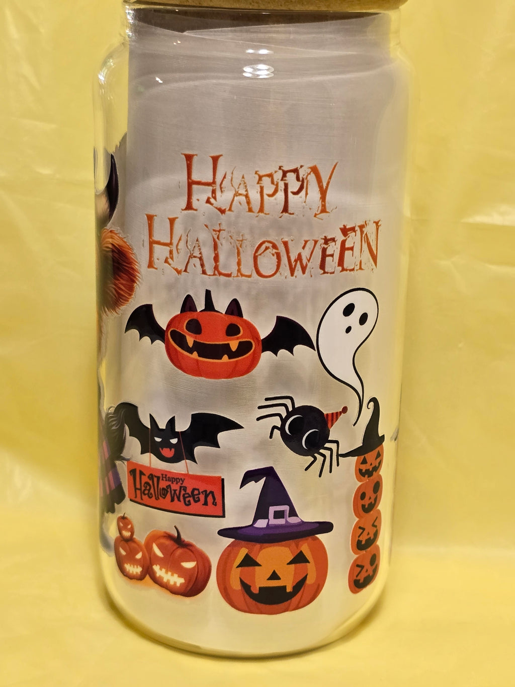 Halloween 16 oz. Glass cups