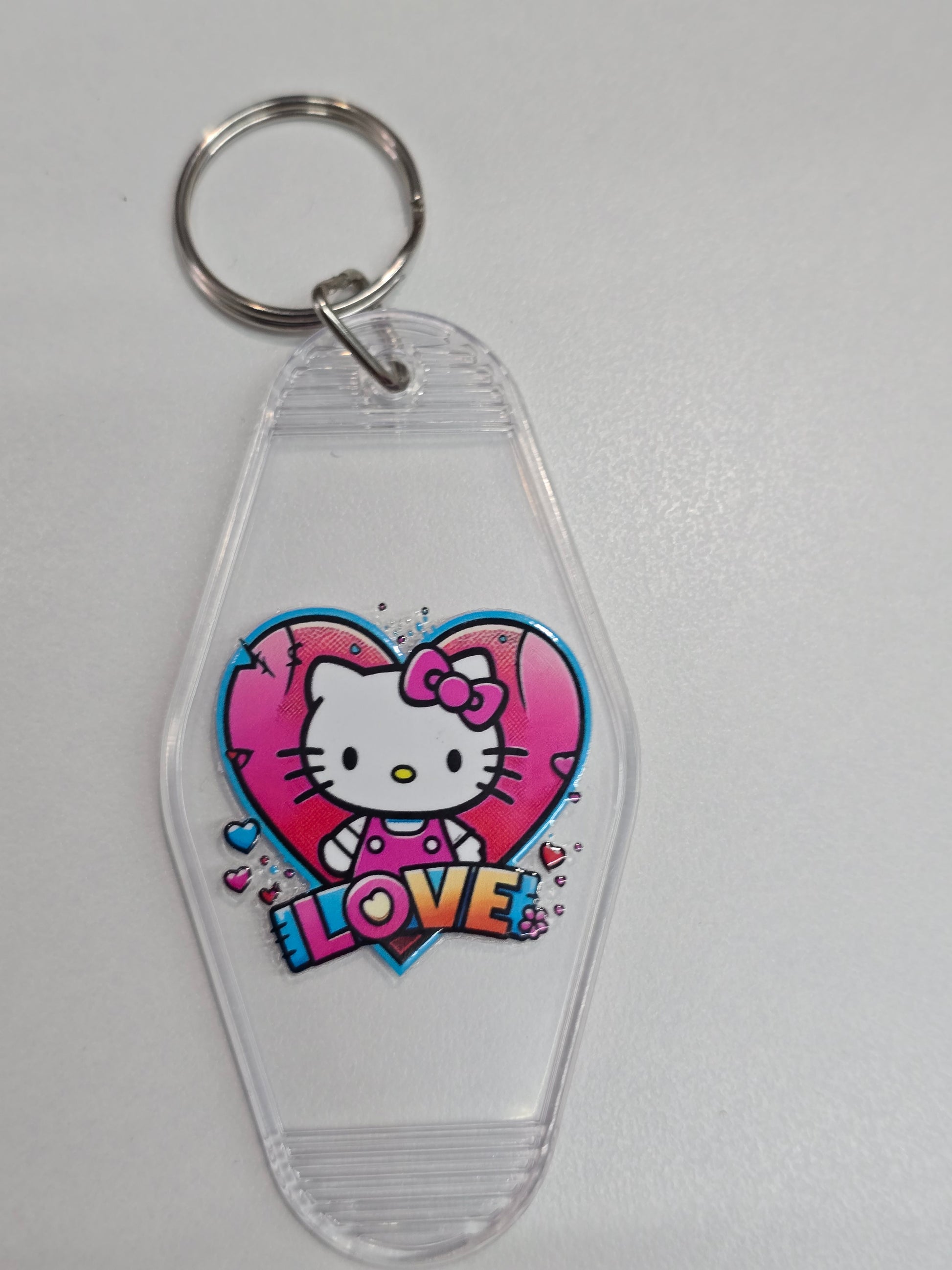 Hello kitty motel keychains