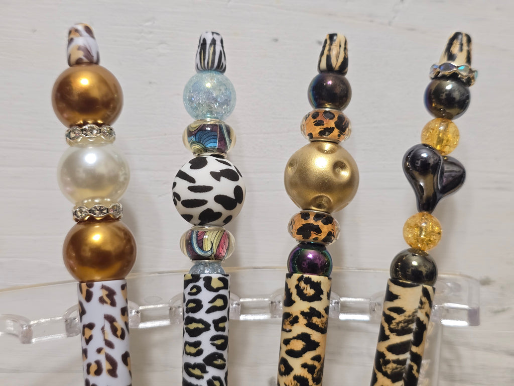 Bubblegum beaded pens