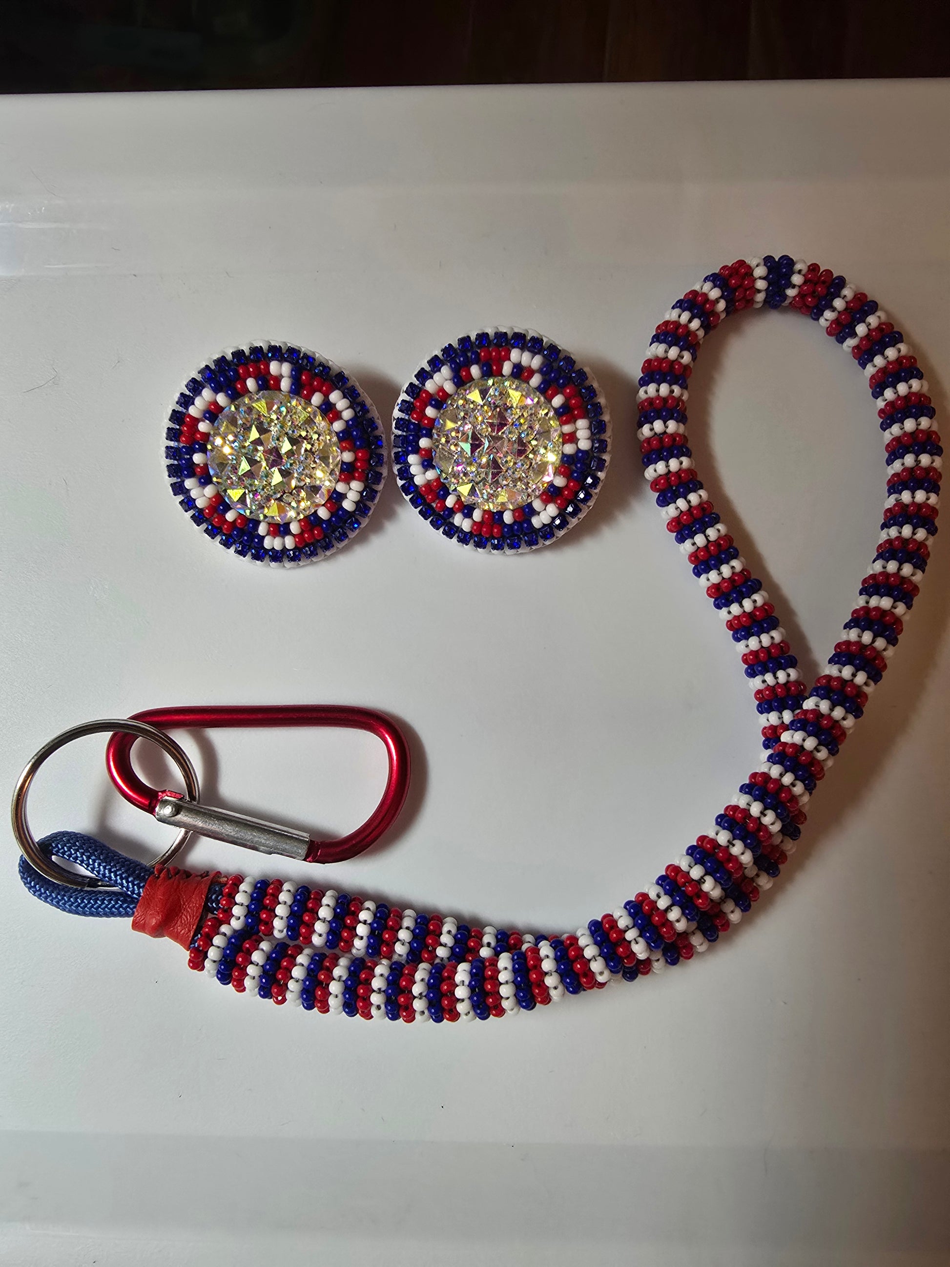 Native American beaded lanyards